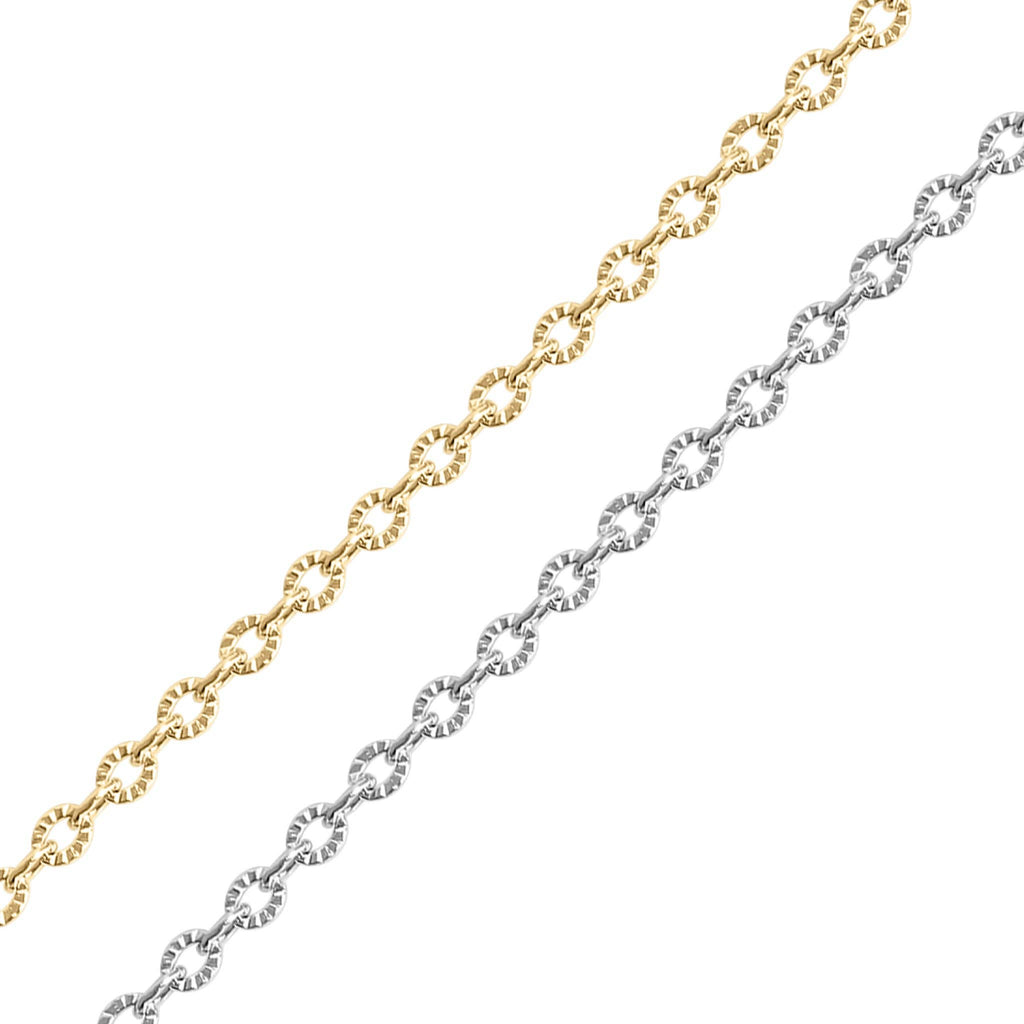 The Crimped Oval Chain