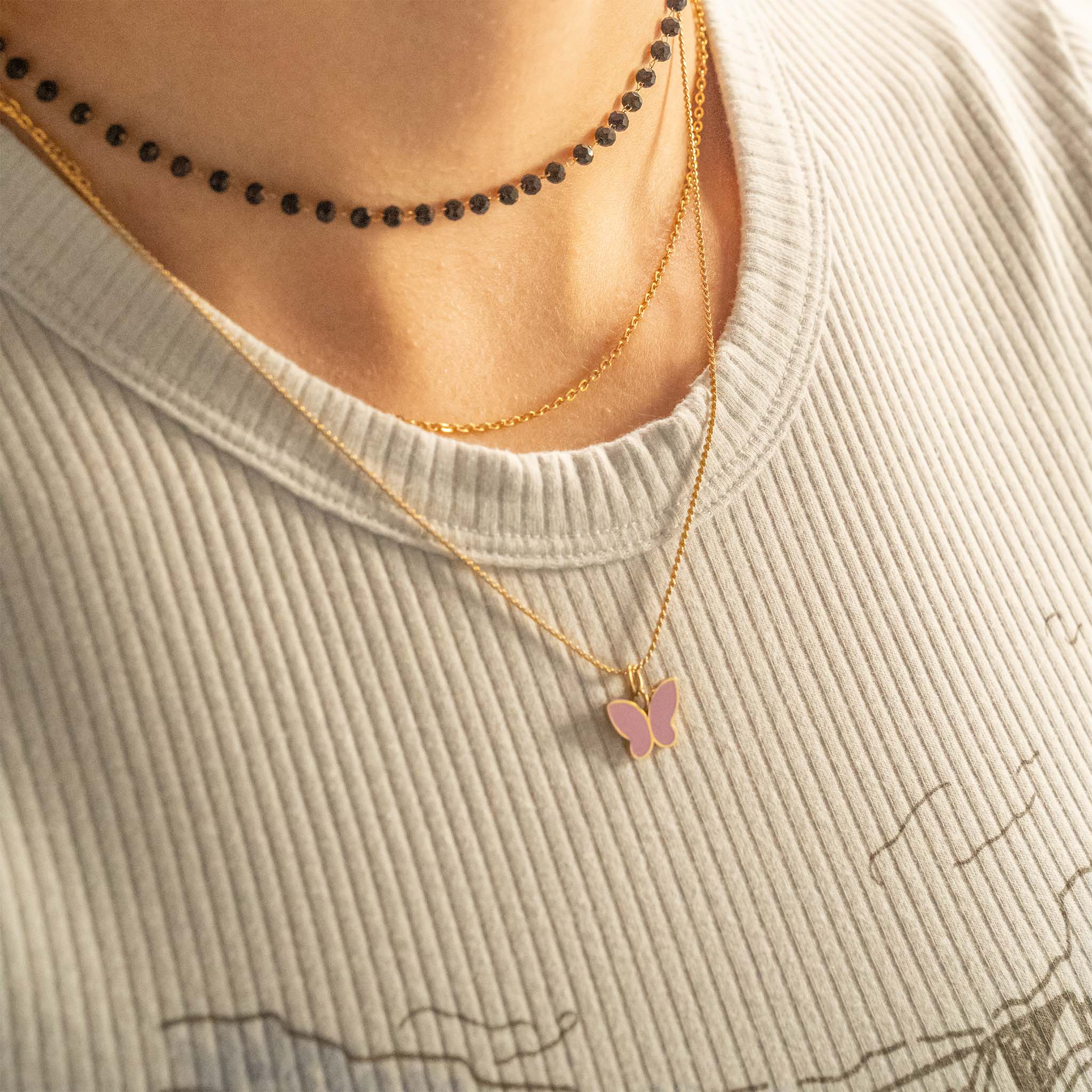 The Black Beaded Chain