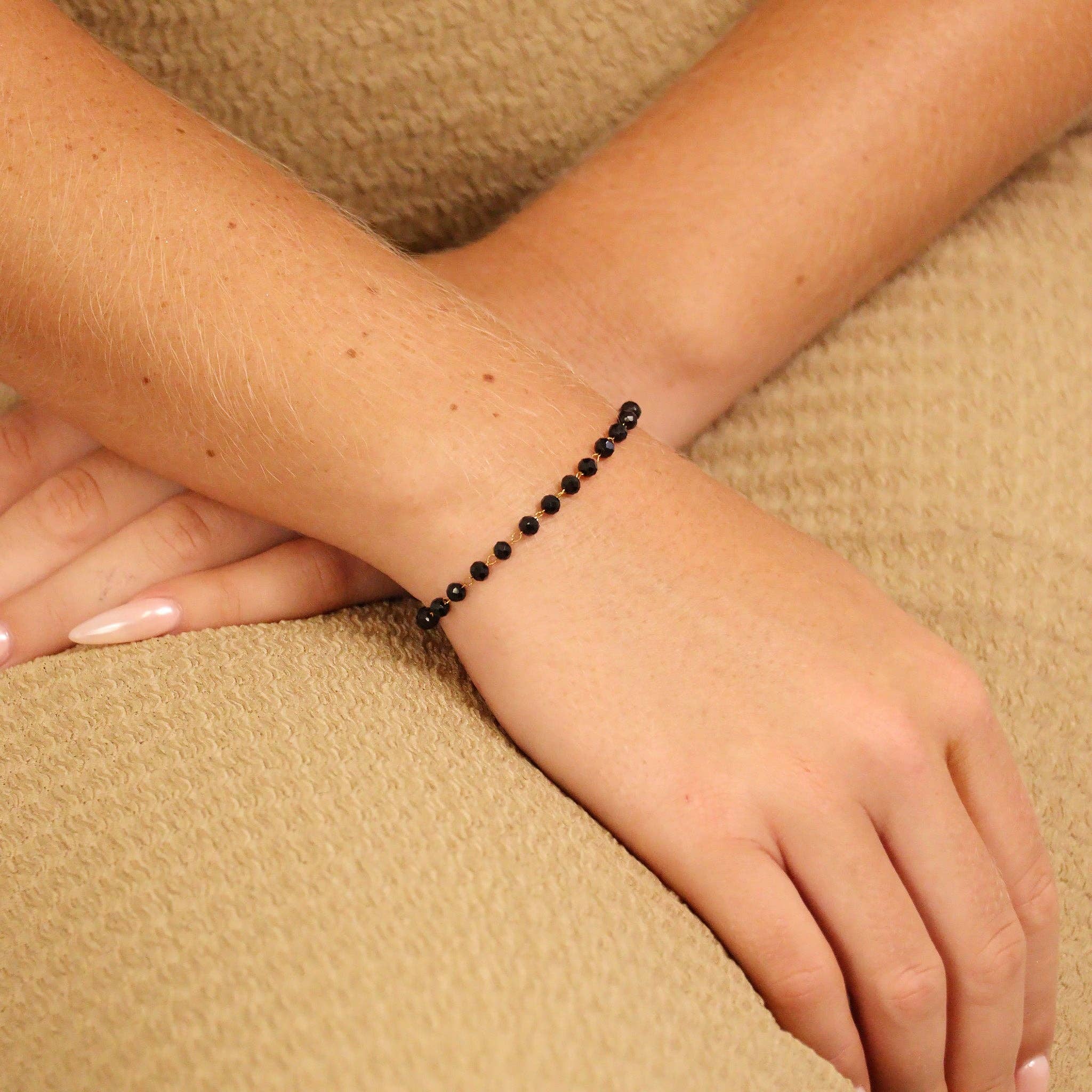 The Black Beaded Chain