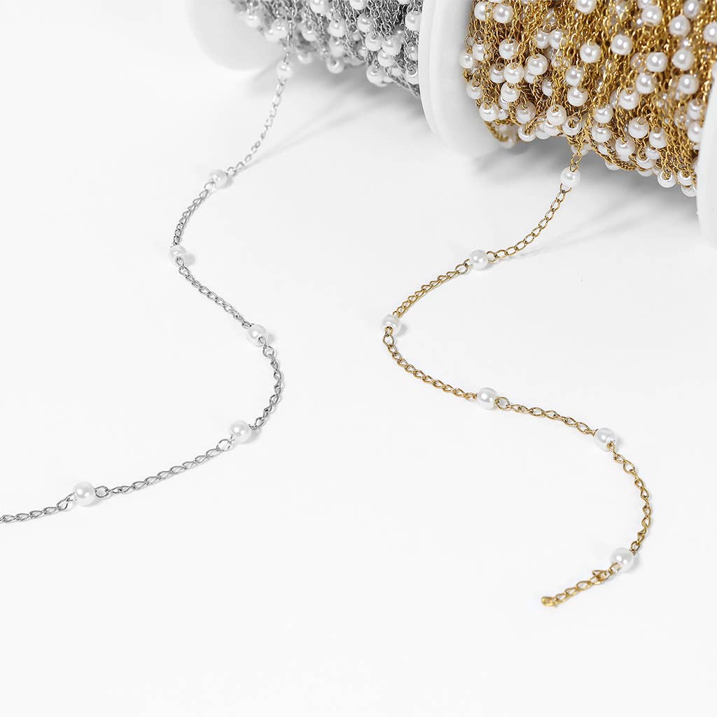 The Faux Pearl Chain