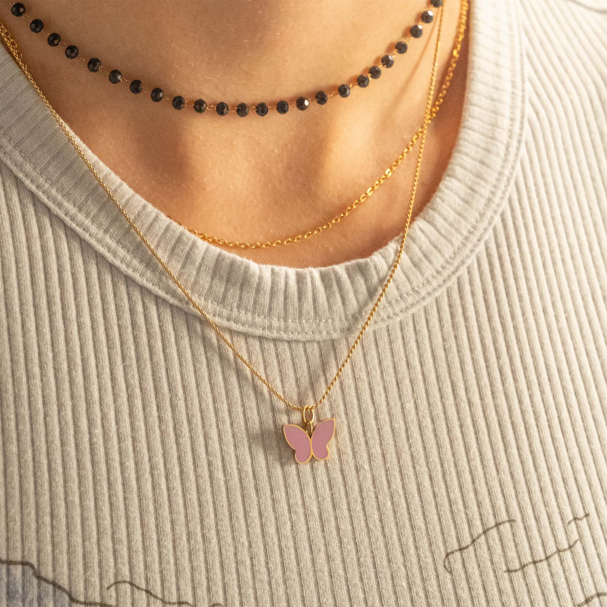 The Black Beaded Chain