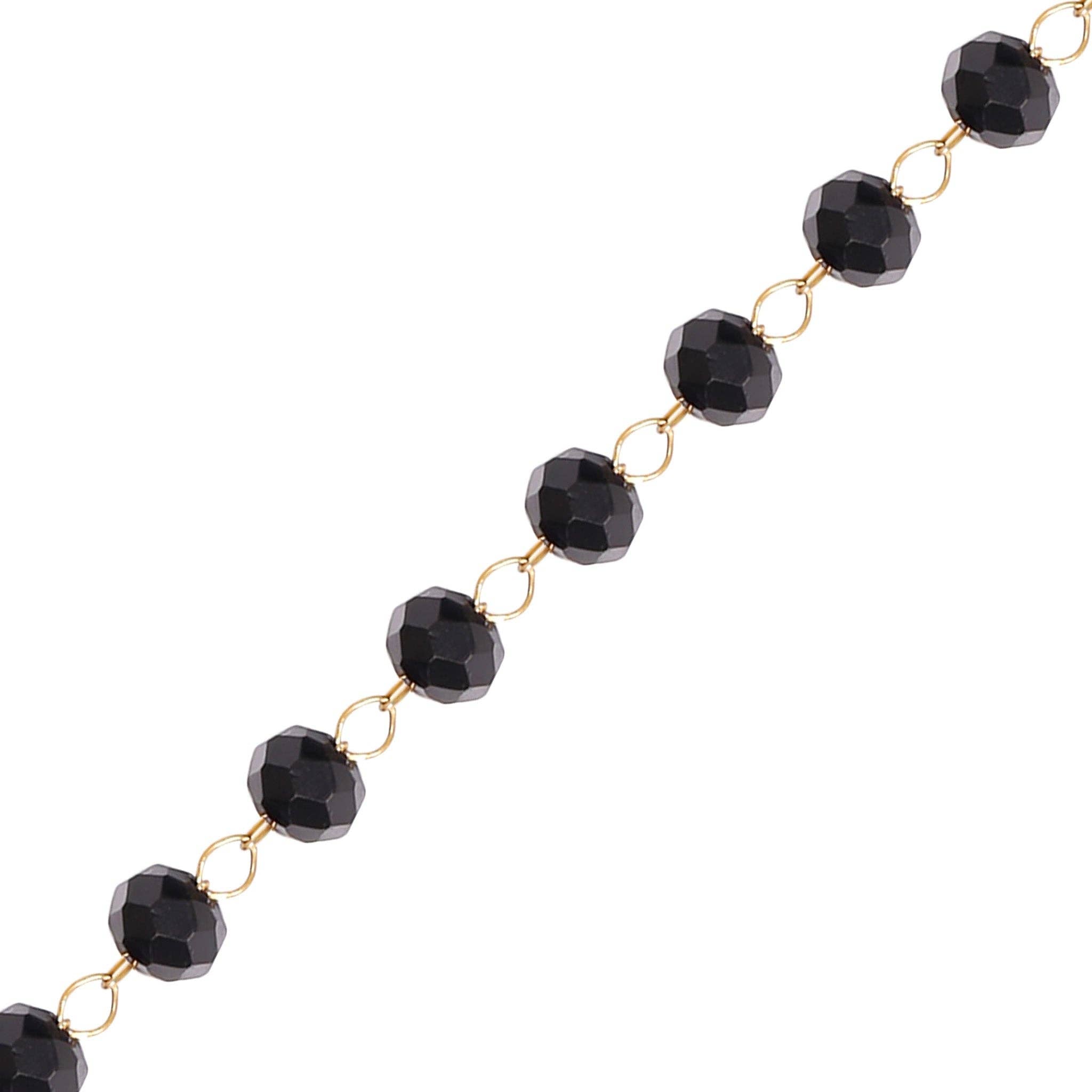 The Black Beaded Chain